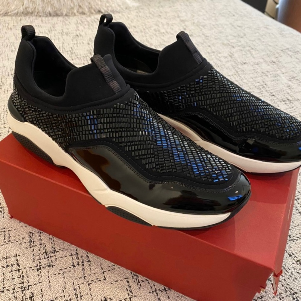 MOVING SALE! Men’s 9.5 Ferragamo Athletic Slip Ons